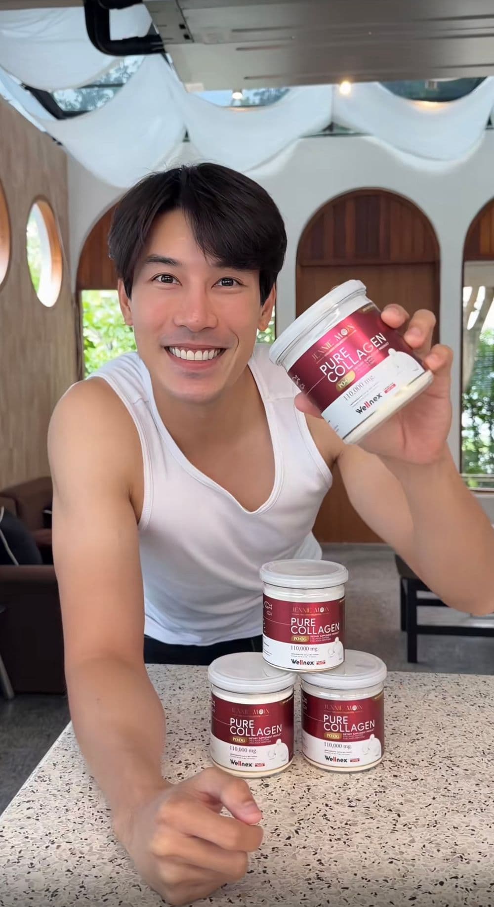 สาย Activity อย่างเราต้องไปต่อ 😃#JennieMoon #PureCollagen #คอลลาเจน